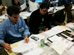 In the classroom at the Mixed-Use Real Estate Finance course sponsored by the Citi Foundation in partnership with PACDC.